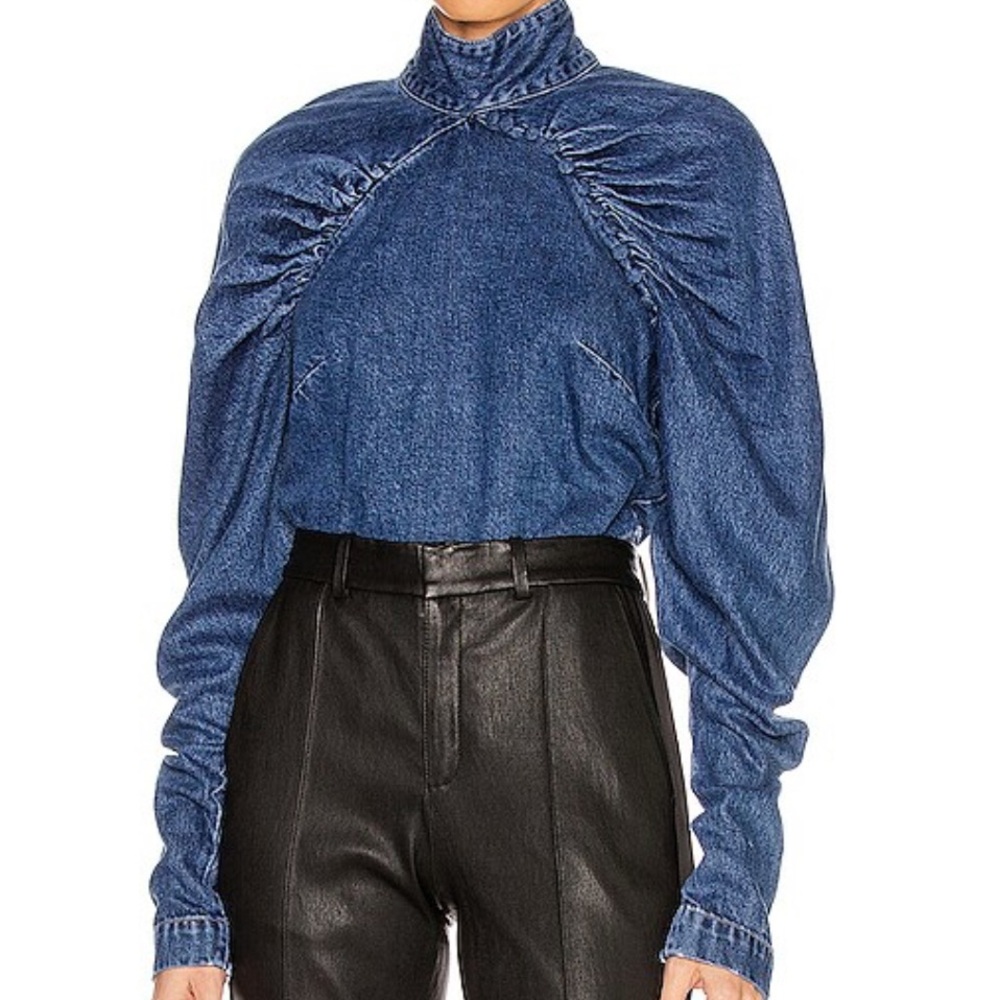 Rotate Birgerchristensen Denim Top